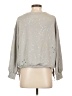 Lou & Grey Stars Gray Pullover Sweater Size XS - photo 2