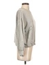 Lou & Grey Stars Gray Pullover Sweater Size XS - photo 4