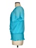 Cato 100% Polyester Teal Short Sleeve Blouse Size M - photo 5