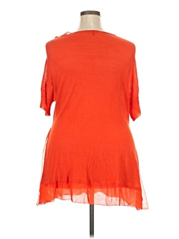Eileen Fisher Short Sleeve Silk Top (view 2)