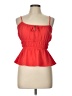 Monteau 100% Polyester Red Sleeveless Blouse Size L - photo 1
