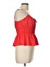 Monteau 100% Polyester Red Sleeveless Blouse Size L - photo 4