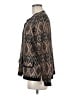 misook 100% Polyester Argyle Brown Cardigan Size M - photo 5
