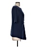 IMAN Blue Short Sleeve Blouse Size M - photo 4
