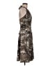 DressBarn Animal Print Brown Cocktail Dress Size 6 - photo 4