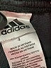 Adidas 100% Polyester Gray Track Pants Size 4 - photo 3