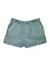 O'Neill 100% Viscose Chevron-herringbone Teal Denim Shorts Size S - photo 1