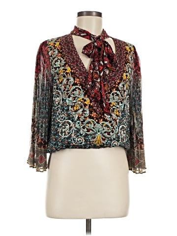 Alice + Olivia 3/4 Sleeve Blouse (view 1)