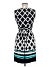 En Focus Studio Argyle Black Casual Dress Size 6 - photo 2
