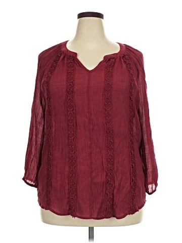 Counterparts Long Sleeve Blouse (view 1)