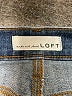 Ann Taylor LOFT Blue Denim Shorts Size 32 waist - photo 3