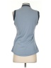 Adidas 100% Polyester Blue Sleeveless Top Size S - photo 2