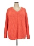 Caslon 100% Polyester Orange Pullover Sweater Size 2X - photo 1