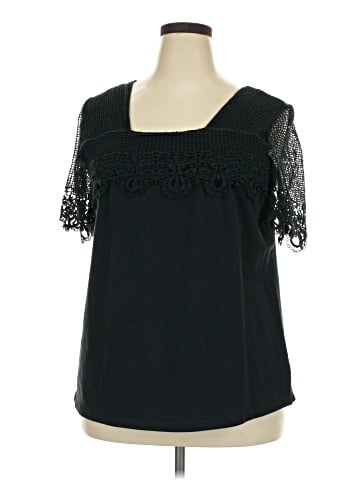 Jessica London Short Sleeve Top (view 1)