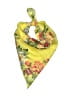 Kenzo 100% Cotton Tropical Yellow Scarf One size - photo 1