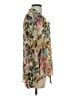 Kut from the Kloth 100% Polyester Floral Ivory Long Sleeve Blouse Size S - photo 4