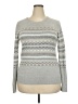Merona Chevron-herringbone Gray Pullover Sweater Size XXL - photo 1