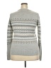 Merona Chevron-herringbone Gray Pullover Sweater Size XXL - photo 2