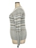 Merona Chevron-herringbone Gray Pullover Sweater Size XXL - photo 5