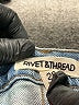 Rivet & Thread Hearts Blue Jeans Size 29 waist - photo 7