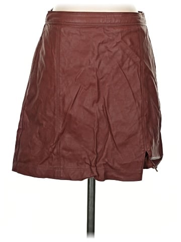Abercrombie & Fitch Faux Leather Skirt (view 1)