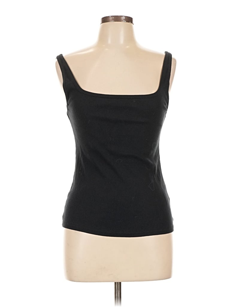 Pre-owned Pilcro Tank Top Black Strapless Neckline Tops