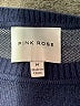 Pink Rose Blue Sweatshirt Size M - photo 7