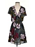 Everly 100% Polyester Paisley Gray Casual Dress Size S - photo 1