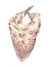 Mario Valentino Floral Ivory Pink Scarf One size - photo 1