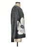 North Style Floral Gray Pullover Sweater Size S - photo 4