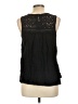 Max Studio 100% Cotton Black Sleeveless Blouse Size L - photo 2