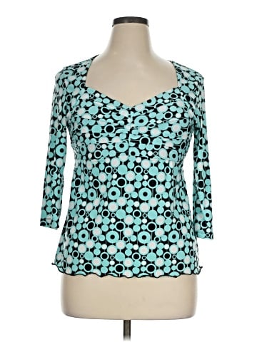 Christopher & Banks 3/4 Sleeve Top (view 1)