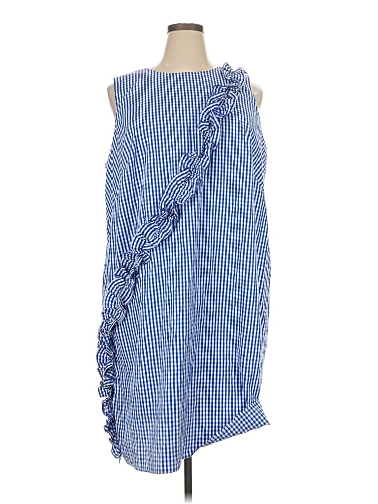 Pre-owned London Style Casual Dress In Blue