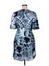 Guess Tie-dye Camo Graphic Blue Casual Dress Size XL - photo 2