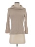 Due Per Due Tan Long Sleeve Turtleneck Size S - photo 1