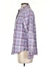 L.L.Bean Plaid Purple Long Sleeve Button-Down Shirt Size S - photo 5