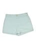 Ann Taylor LOFT Solid Teal Shorts Size 10 (petite) - photo 1