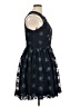 Taylor 100% Polyester Stars Black Cocktail Dress Size 16 - photo 4