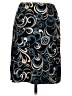 A. Byer 100% Polyester Print Blue Formal Skirt Size M - photo 2