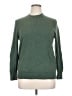 Quince 100% Cashmere Green Cashmere Pullover Sweater Size 1X - photo 1