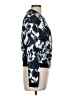 Just Fab 100% Viscose Graphic Blue Cardigan Size L - photo 4