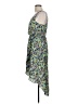 Mudd 100% Rayon Paisley Blue Casual Dress Size L - photo 5