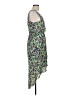Mudd 100% Rayon Paisley Blue Casual Dress Size L - photo 4