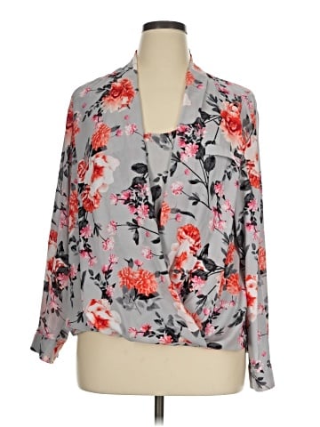 Alfani Long Sleeve Blouse (view 1)