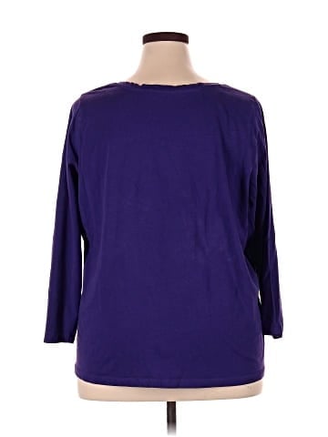 Roaman's 3/4 Sleeve T-Shirt (view 2)