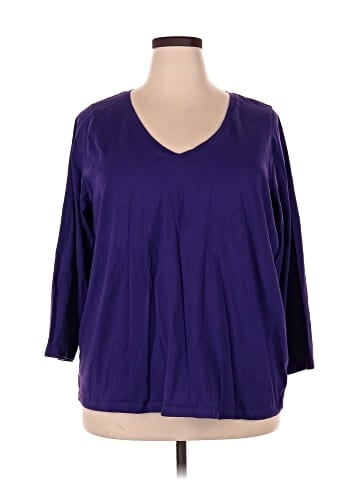 Roaman's 3/4 Sleeve T-Shirt (view 1)