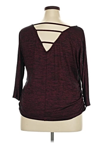 Faded Glory 3/4 Sleeve Top (view 2)