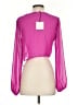 Superdown 100% Polyester Pink 3/4 Sleeve Blouse Size S - photo 2