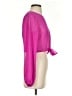 Superdown 100% Polyester Pink 3/4 Sleeve Blouse Size S - photo 4