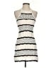 Zara Graphic Ivory Cocktail Dress Size XS - photo 1